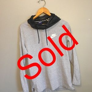 Grey Nike hoodie